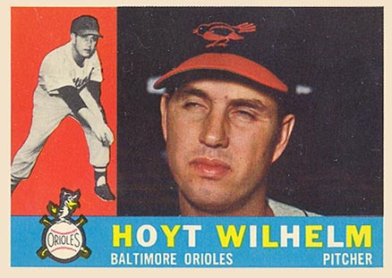 1960 Topps Hoyt Wilhelm #395 Baseball Card