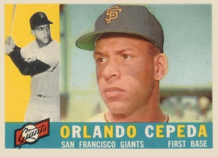 1960 Topps Orlando Cepeda #450 Baseball Card