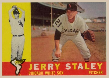 1960 Topps Jerry Staley #510 Baseball Card