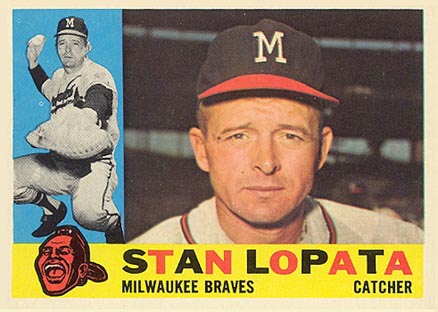 1960 Topps Stan Lopata #515 Baseball Card