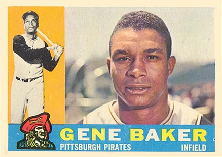1960 Topps Gene Baker #539 Baseball Card