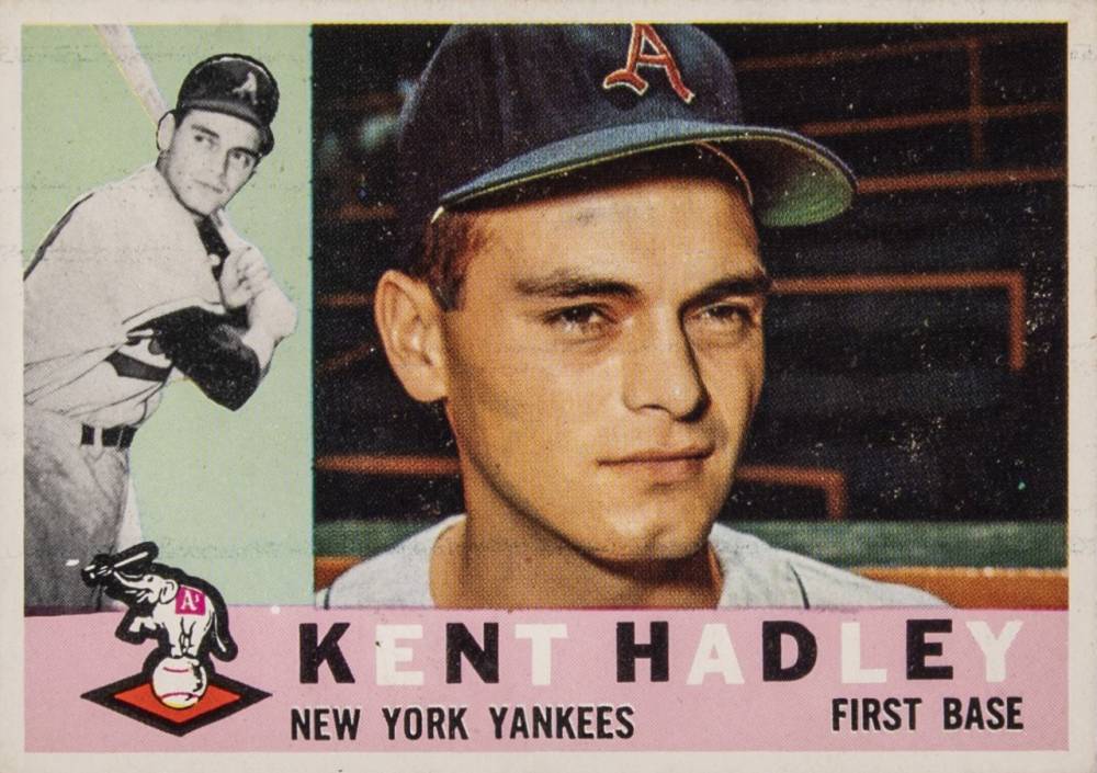 1960 Topps Kent Hadley #102 Baseball Card