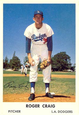 1961 Bell Brand Dodgers Roger Craig #38 Baseball Card