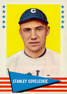 1961 Fleer Stanley Coveleskie #100 Baseball Card