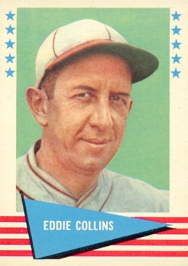 1961 Fleer Eddie Collins #16 Baseball Card