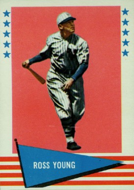 1961 Fleer Ross Young #154 Baseball Card