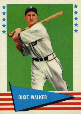 1961 Fleer Dixie Walker #151 Baseball Card