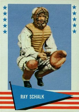 1961 Fleer Ray Schalk #136 Baseball Card