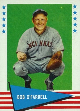 1961 Fleer Bob O'Farrell #131 Baseball Card