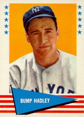 1961 Fleer Bump Hadley #111 Baseball Card
