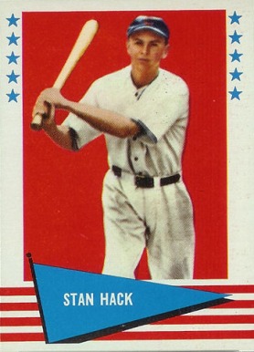 1961 Fleer Stan Hack #110 Baseball Card
