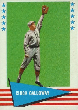 1961 Fleer Chick Galloway #108 Baseball Card
