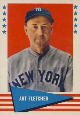 1961 Fleer Art Fletcher #106 Baseball Card
