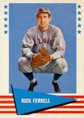 1961 Fleer Rick Ferrell #105 Baseball Card