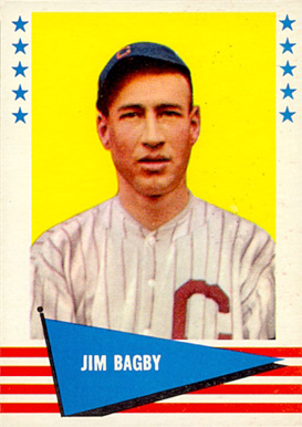 1961 Fleer Jim Bagby #92 Baseball Card