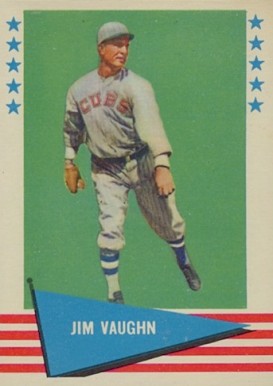 1961 Fleer Jim Vaughn #82 Baseball Card