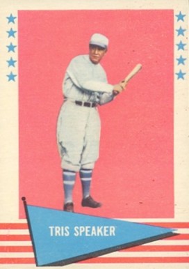 1961 Fleer Tris Speaker #79 Baseball Card