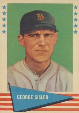 1961 Fleer George Sisler #78 Baseball Card