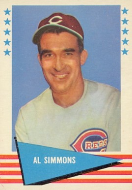 1961 Fleer Al Simmons #77 Baseball Card