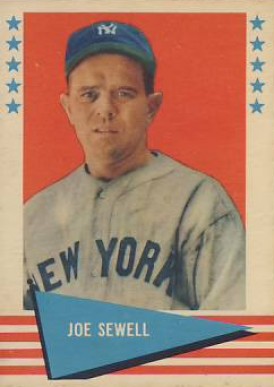 1961 Fleer Joe Sewell #76 Baseball Card