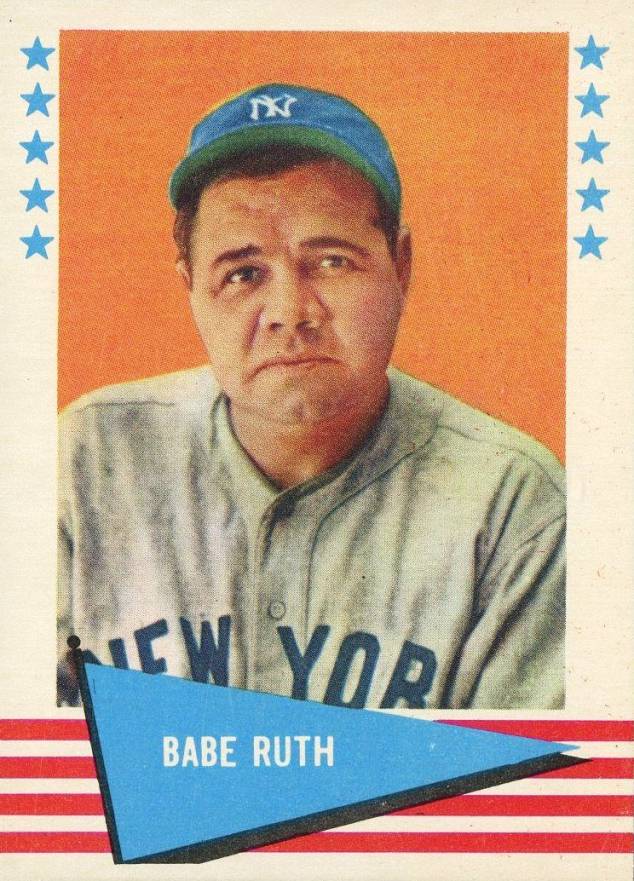 1961 Fleer Babe Ruth #75 Baseball Card