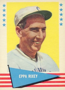1961 Fleer Eppa Rixey #71 Baseball Card