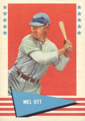 1961 Fleer Mel Ott #68 Baseball Card