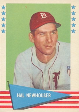 1961 Fleer Hal Newhouser #66 Baseball Card