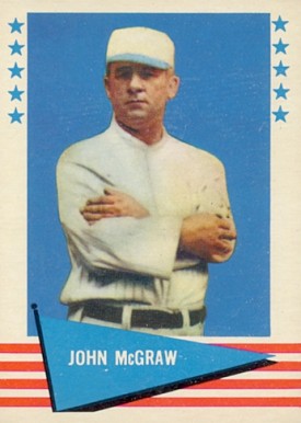 1961 Fleer John McGraw #60 Baseball Card