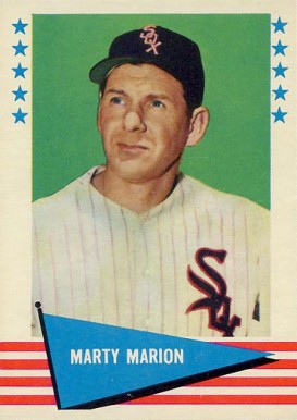 1961 Fleer Marty Marion #58 Baseball Card
