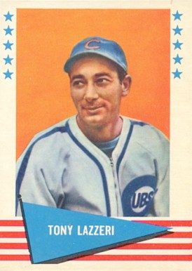 1961 Fleer Tony Lazzeri #54 Baseball Card