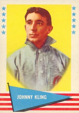1961 Fleer Johnny Kling #52 Baseball Card