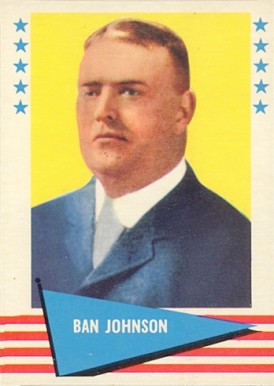 1961 Fleer Ban Johnson #48 Baseball Card