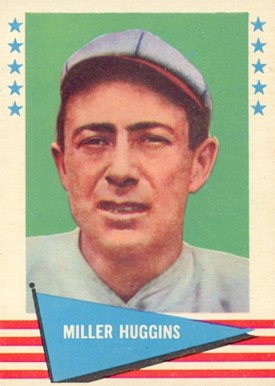 1961 Fleer Baseball Greats Miller Huggins #46 Baseball Card