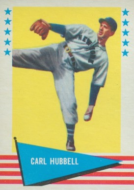 1961 Fleer Carl Hubbell #45 Baseball Card