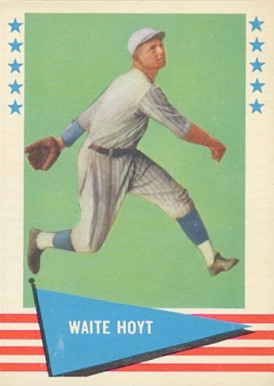 1961 Fleer Waite Hoyt #44 Baseball Card