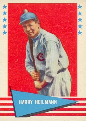 1961 Fleer Harry Heilmann #42 Baseball Card