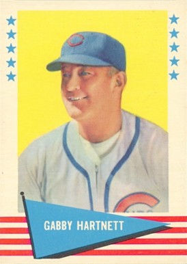 1961 Fleer Gabby Hartnett #41 Baseball Card
