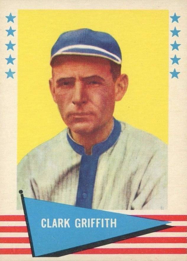 1961 Fleer Clark Griffith #36 Baseball Card