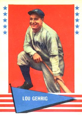 1961 Fleer Lou Gehrig #31 Baseball Card