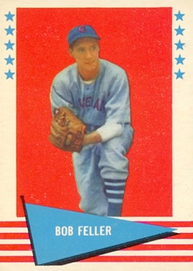 1961 Fleer Baseball Greats Bob Feller #25 Baseball Card