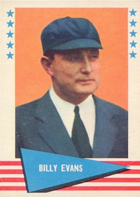 1961 Fleer Billy Evans #22 Baseball Card