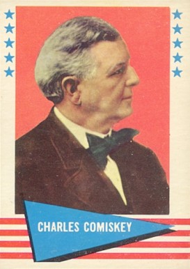 1961 Fleer Charles Comiskey #18 Baseball Card