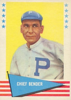 1961 Fleer Chief Bender #8 Baseball Card