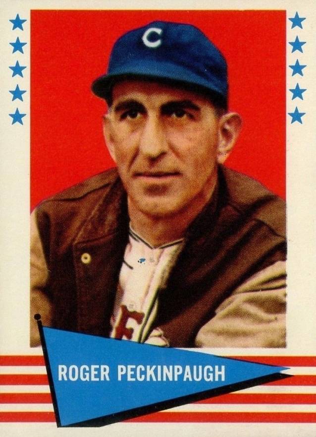1961 Fleer Roger Peckinpaugh #132 Baseball Card