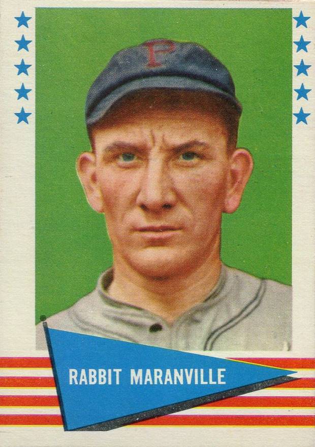 1961 Fleer Rabbit Maranville #124 Baseball Card