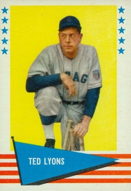 1961 Fleer Ted Lyons #122 Baseball Card