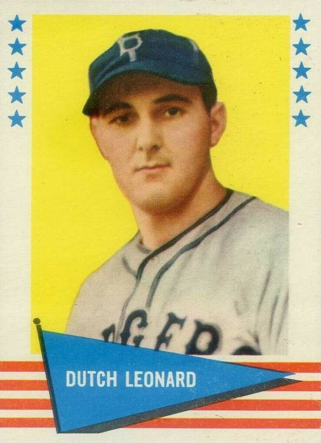 1961 Fleer Dutch Leonard #121 Baseball Card