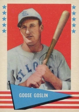 1961 Fleer Goose Goslin #35 Baseball Card