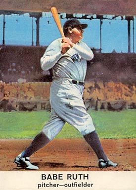 1961 Golden Press Babe Ruth #3 Baseball Card